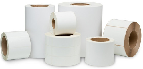 40mm x 40mm - Direct Thermal - Permanent - 25mm Core - 1000L/Roll